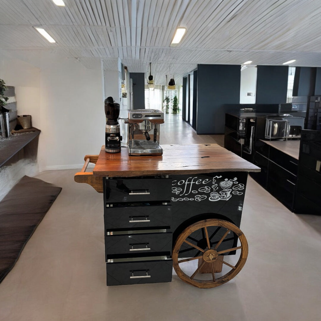 FAL Lawyers introduce our coffee cart as part of their office furniture